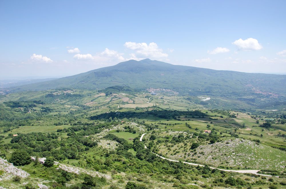 Monte Amiata - Panorama dal Monte Labro